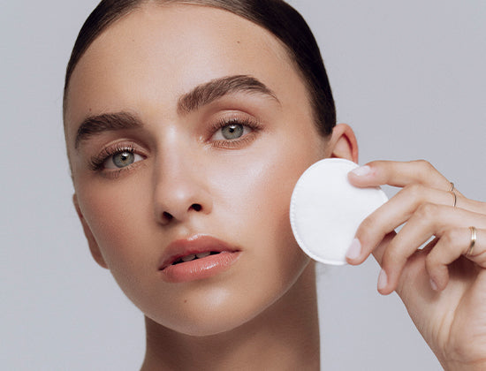 cleansing the face