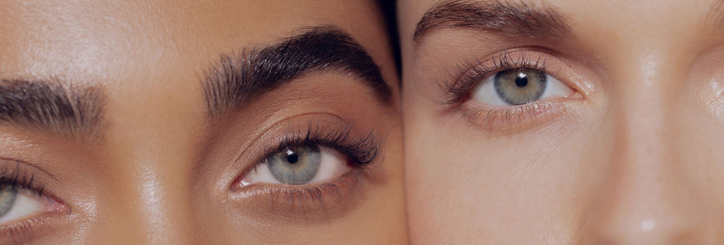 Our Impact with 2 models with beautiful lashes